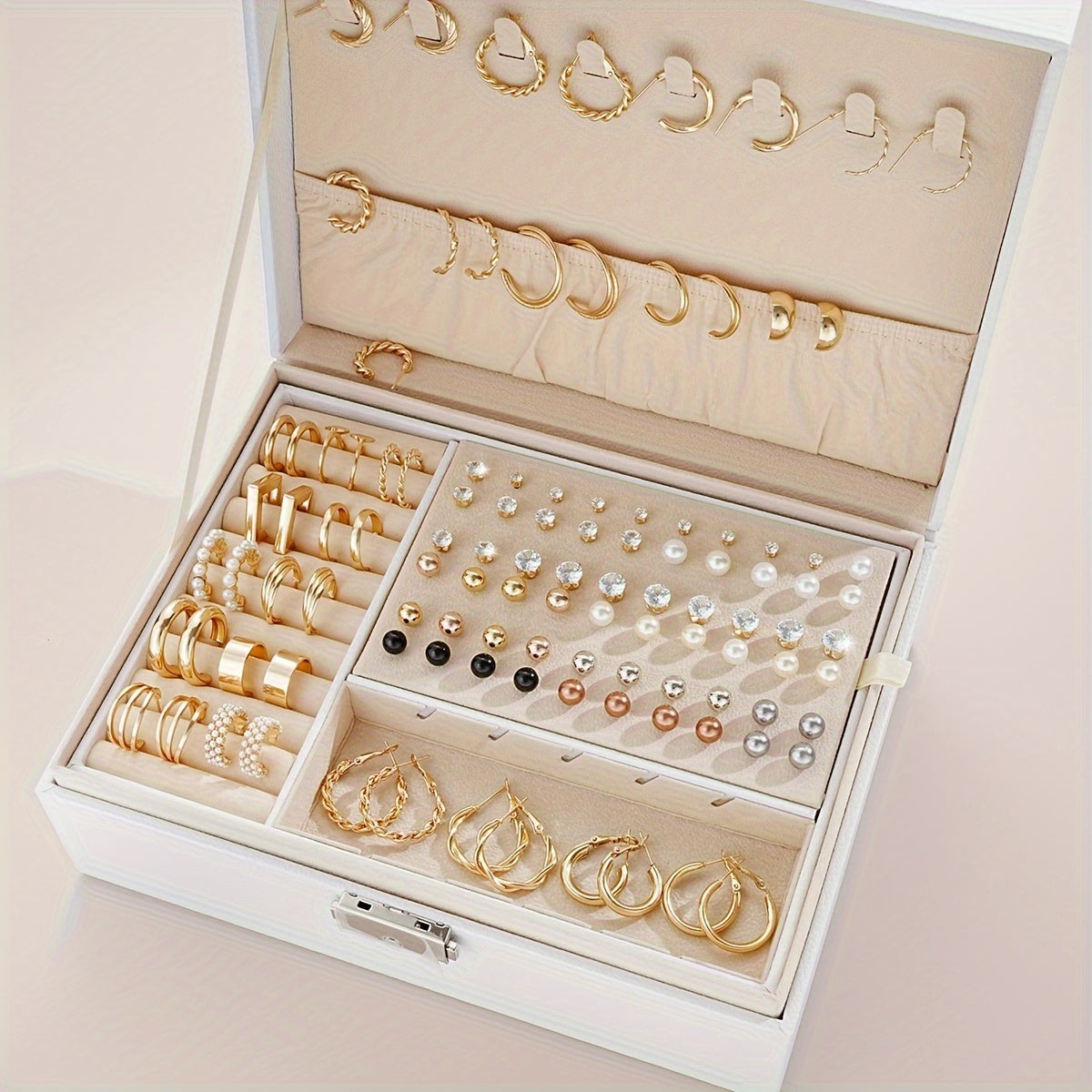 Exquisite Elegance: 108-Piece Jewelry Set for Women