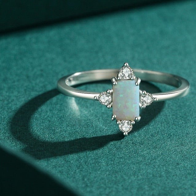 Charlotte Opal Ring - MySilverStandard