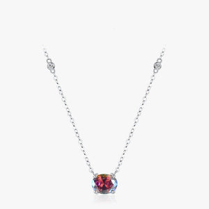 Constance Oval Zircon Necklace - MySilverStandard