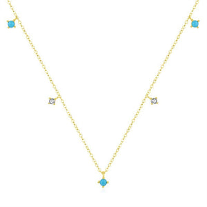 Dannell Multiple Turquoise Necklace - MySilverStandard