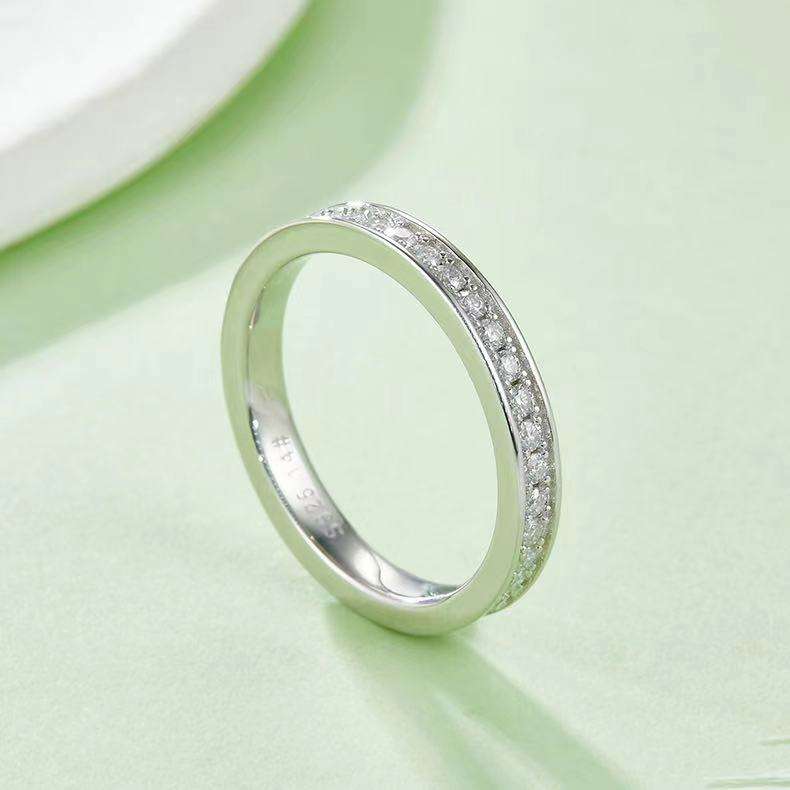 Darlene Moissanite Ring - MySilverStandard