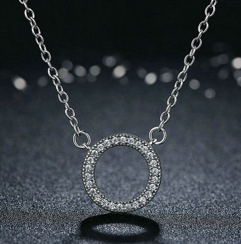 Esme Circle Necklace - MySilverStandard