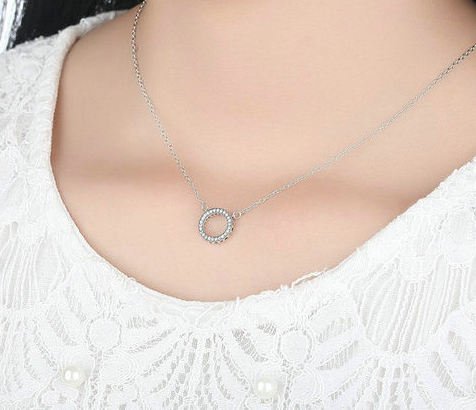 Esme Circle Necklace - MySilverStandard