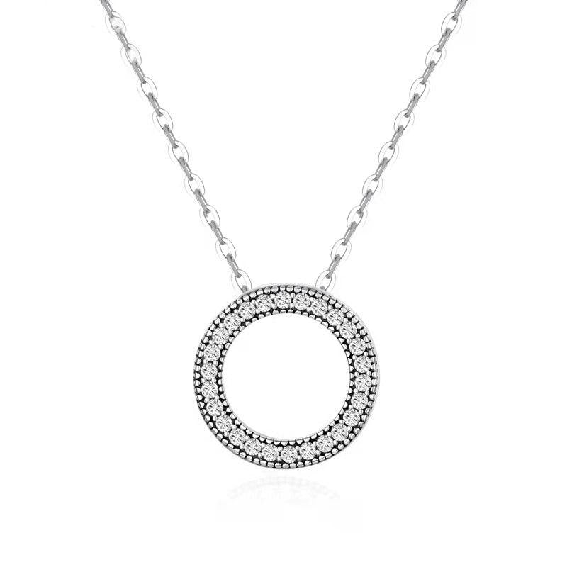 Esme Circle Necklace - MySilverStandard