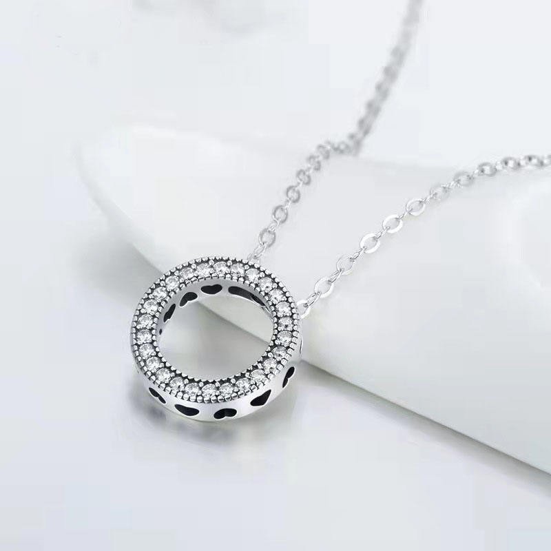 Esme Circle Necklace - MySilverStandard