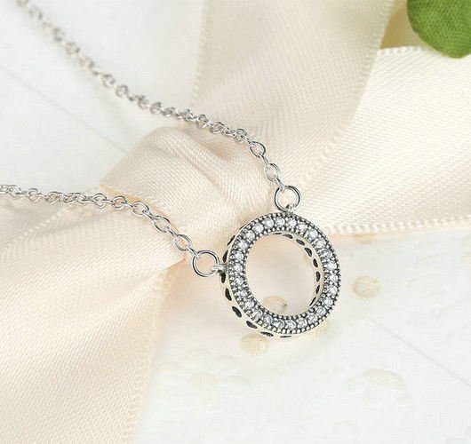 Esme Circle Necklace - MySilverStandard