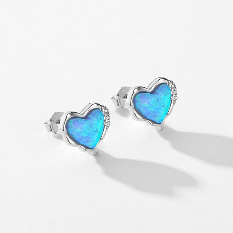 Hearts Afire Earrings - MySilverStandard