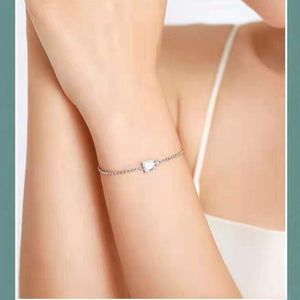 Linda Square Gem Bracelet - MySilverStandard