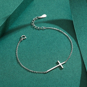 Lucille Cross Bracelet - MySilverStandard