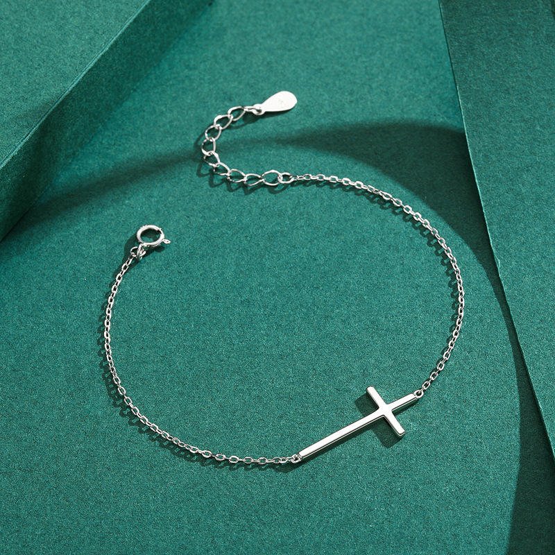 Lucille Cross Bracelet - MySilverStandard