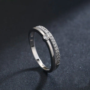 Olivia Line Ring - MySilverStandard